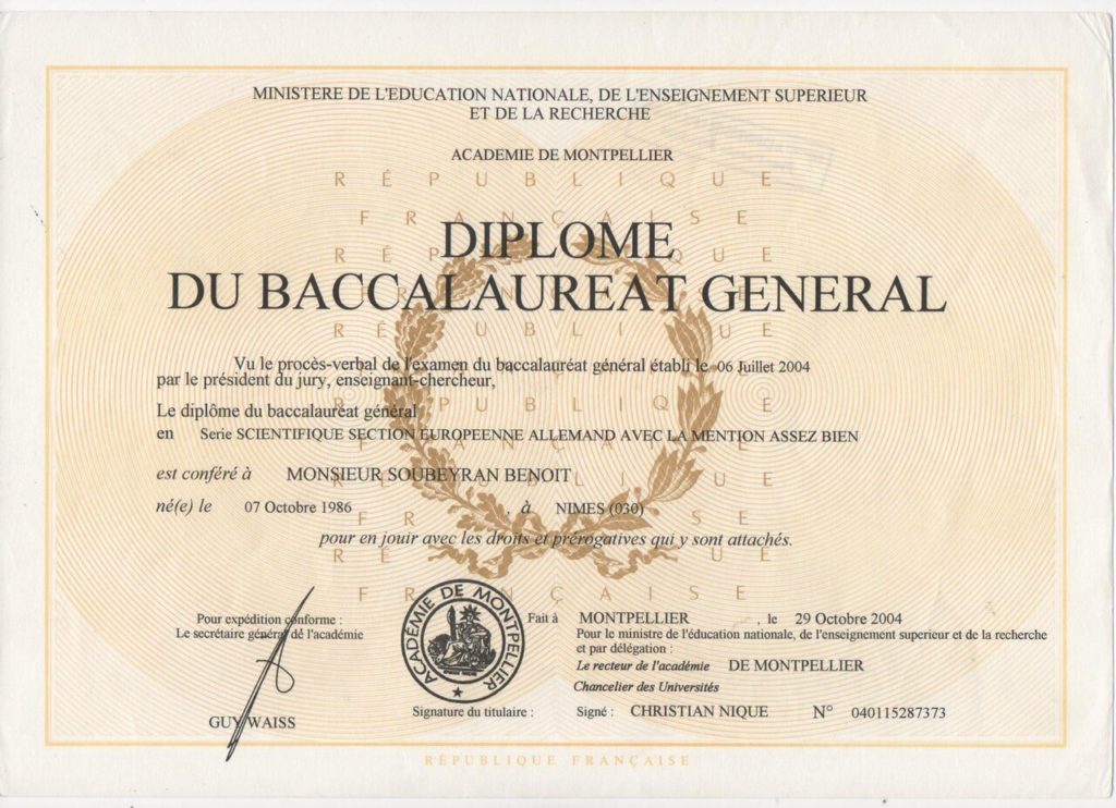 bac de français